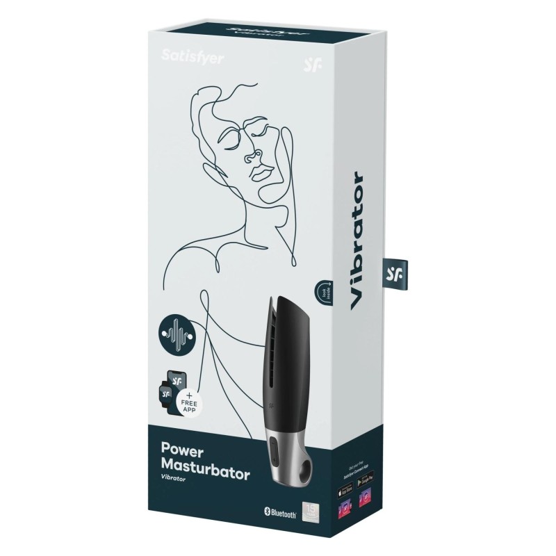 Męski silny Satisfyer Power Masturbator penisa